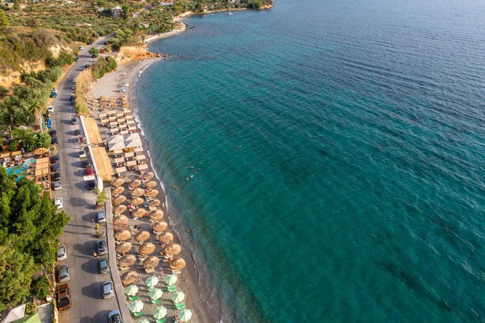 Villa Dafni - Infinite Sea Vistas With Private Pool Каламата Екстер'єр фото
